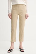 Weekend Max Mara Παντελόνι γυναικείο βαμβάκι με ελαστάν CECCO μπεζ κανονική 2615131082600