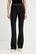 Marciano by Guess spodnie MAYE damskie kolor czarny dzwony high waist 6RGB12 9373Z