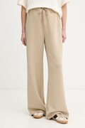 BOSS spodnie dresowe Epesya damskie kolor beżowy gładkie 50556952
