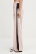 adidas Originals Classic spodnie dresowe z bawełną damskie różowe high waist KE3896