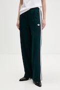 adidas Originals pantaloni de trening Firebird culoarea verde, cu imprimeu, KG3704