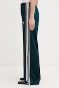 adidas Originals pantaloni de trening Firebird culoarea verde, cu imprimeu, KG3704
