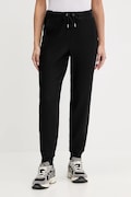 Dkny spodnie dresowe damskie kolor czarny gładkie DP5P3498
