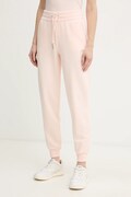 Armani Exchange spodnie dresowe damskie kolor różowy gładkie XW001848 AF18853