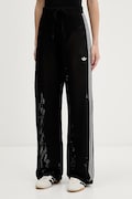 adidas Originals Crochet spodnie dresowe damskie czarne high waist KC6494
