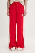 adidas spodnie dresowe damskie Stadium czerwone high waist KC4992