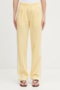 adidas Originals spodnie dresowe damskie żółte high waist KD3650