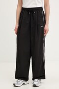 Puma teplákové nohavice dámske Piping Relaxed Woven čierne high waist 634559