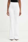 Elisabetta Franchi spodnie damskie beżowe high waist PA16961E2