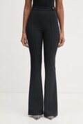 Elisabetta Franchi spodnie damskie czarne high waist PA16961E2