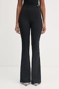 Elisabetta Franchi spodnie damskie czarne high waist PA16961E2