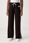 MICHAEL Michael Kors spodnie dresowe damskie brązowe high waist MR630Y0K8N