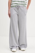 Guess Jeans spodnie dresowe bawełniane damskie kolor szary gładkie W6RB52 K68I4