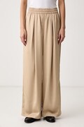 Lacoste spodnie damskie różowe high waist HF9801