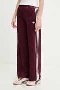 Adidas Originals tepláky dámské Burgundské high waist KD3659