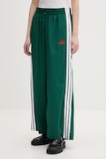 Adidas spodnie dresowe damskie zielone high waist KD9451