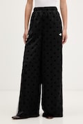 adidas Originals pantaloni de trening pentru femei negri high waist KV1169
