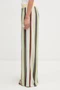 adidas Originals spodnie dresowe damskie zielone high waist KY2038