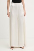 Nohavice BOSS Torcain béžová farba, široké, vysoký pás, 50558309