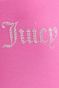 Juicy Couture spodnie dresowe damskie z bawełną APOLLO różowe low waist JCWBJ126309