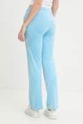 Juicy Couture Pantaloni da tuta da donna in velluto TINA COL OUT TR blu JCWBJ126327
