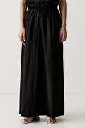 United Colors of Benetton nohavice palazzo dámske bavlnené čierne high waist 4MBJDF0C1