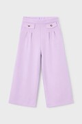 Mayoral spodnie dziecięce kolor fioletowy gładkie 3584