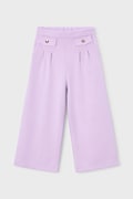 Mayoral spodnie dziecięce kolor fioletowy gładkie 3584