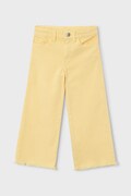 Detské nohavice Mayoral žltá farba, jednofarebné, 3588