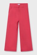 Mayoral spodnie bawełniane dziecięce kolor różowy gładkie 6545