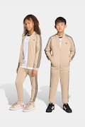 adidas Originals spodnie dresowe dziecięce kolor beżowy z aplikacją KE2864