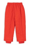 Konges Sløjd spodnie dziecięce JUNO PANTS kolor czerwony KS104882