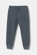 United Colors of Benetton spodnie dresowe bawełniane dziecięce kolor szary gładkie 3J68CF058