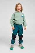 Detské nohavice Reima Intona zelená farba, 5100431A