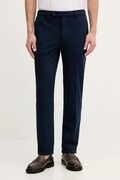 Tommy Hilfiger oblekové nohavice pánske tmavomodré regular waist MW0MW41787