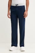 Guess pantaloni de trening FULVIO culoarea bleumarin, cu imprimeu, Z5YB14 KCRU2