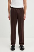 Puma Always on spodnie dresowe męskie brązowe 629589