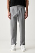 Calvin Klein pantaloni pentru bărbați, cu vâscoză gri LV04LF607G