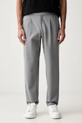 Calvin Klein pantaloni pentru bărbați, cu vâscoză gri LV04LF607G