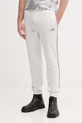 Alpha Industries spodnie dresowe Track Jogger SL męskie kolor szary melanżowe 156374