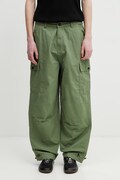 Alpha Industries Ripstop Cargo Pant spodnie cargo bawełniane męskie zielone regular waist 258200