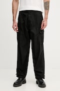 Alpha Industries spodnie cargo męskie bawełniane Ripstop Cargo Pant czarne regular waist 258200