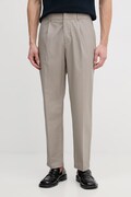 Emporio Armani spodnie chinos męskie bawełniane zielone regular waist EM005898 AF25633