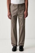 Emporio Armani spodnie regular męskie bawełniane z elastanem szare regular waist EM003660 AF23585