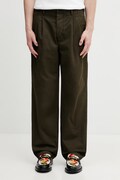 C.P. Company cotton trousers green color 20CMPA136A110458G