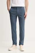 Marc O'Polo pantaloni bărbați albaștri regular waist