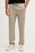 Karl Lagerfeld spodnie dresowe męskie beżowe regular waist 562901.705016