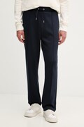 U.S. Polo Assn. спортивні штани чоловічі з бавовною INTERLOCK PINTUCK JOGGER темно-сині MUP4661