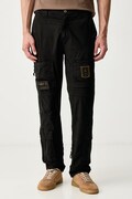 Aeronautica Militare Παντελόνι Ανδρικό μαύρο κανονική PA1387UCT01493