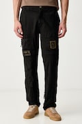 Aeronautica Militare Παντελόνι Ανδρικό μαύρο κανονική PA1387UCT01493